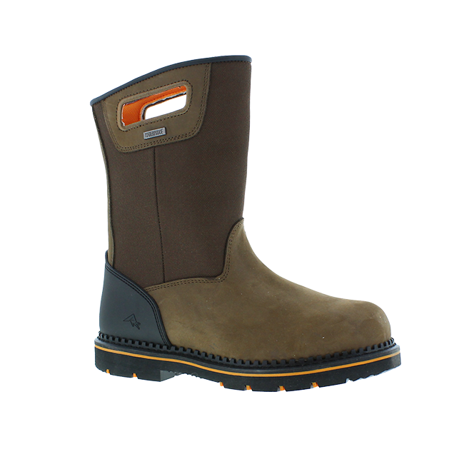 A boot is shown. Shop boots and shoes